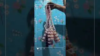 DIY beaded pen holder #coookie_ash #ash #diy #penholder