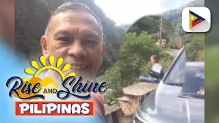 Isang motorista, may kuha sa dashcam ng babaeng nakaupo sa gilid ng kalsada; DILG Sec. Remulla,...