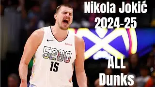 Nikola Jokić 2024-25 ALL Dunks
