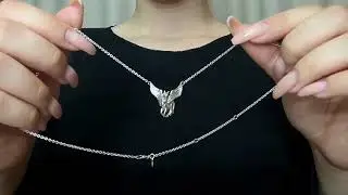 Серебряное колье Пегас - Cava.cool (Сава.кул)
