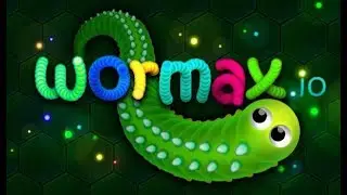 WORMAX IO - Растим Огромного Червяка Мультфильм Игра клон SLITHER IO И WORMATE 14