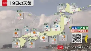 1月19日の天気