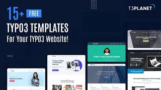 15+ Free TYPO3 Templates For Your TYPO3 Website!