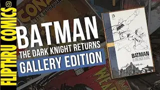 BATMAN THE DARK KNIGHT RETURNS Gallery Edition - Raw Frank Miller