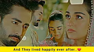 Sher || Finally got Happy Ending || Danish Taimoor || Sarah Khan || Choose Best Edit || Trending ||