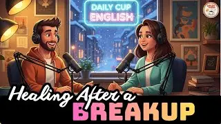 Healing After a Breakup | Real English Podcast for B1&ndash;B2 Learners | Daily Cup English