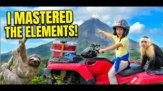 I Conquered the 5 Elements of Costa Rica! 🌋 (Arenal Junior Explorer Guide)