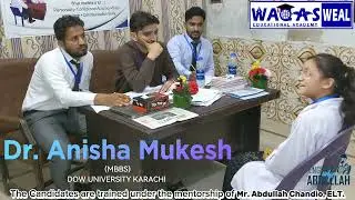 Mock Interview session of Dr. Anisha Mukesh | English Language Class.