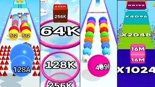 Ultimate Number Run Combo | Cube Merge & Infinity Mode Gameplay | High Score | Max Levels