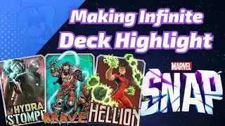 Hydra Stomper Hellion takes me to Infinite | Marvel SNAP Deck Highlight