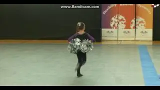 MK Ballerisimo Hlučín - Melinka Kalinová sólo littlekadetky pom 2017