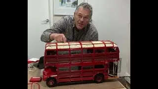The big red bus part 18 - Building the 1/12 scale Agora models Routemaster London bus