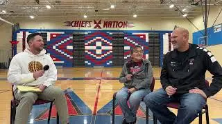 Aleta Moss + Craig Ferris -- Head Coaches of Wyoming Indian Basketball