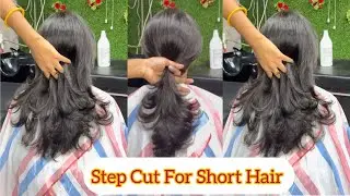 How To Short Hair Layer Cut/ multi layer haircut/ advance layer haircut/ step by step/ for beginners