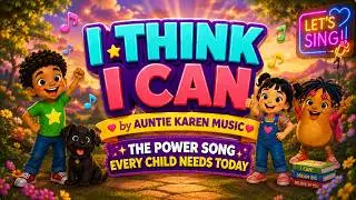 I Think I Can by Auntie Karen Music. The Power Song Every Child Needs Today