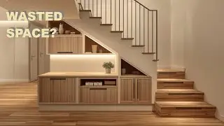 Why the Space Under Your Stairs Is Always Wasted