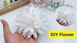 Beautiful Paper Flowers | School Craft Ideas | Paper Flower Making| Home Decor | Paper Craft | DIY