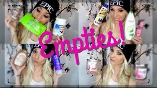 Empties! | Products I've Used Up 2014!