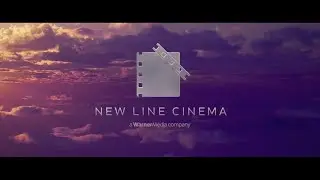 recreaci&oacute;n del logo de warner bros pictures con new line cinema