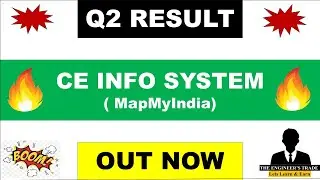 CE Info Systems Q2 Results 2024 | CE Info Systems Result | Mapmyindia Share | CE Info Systems Share