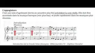 L'appogiature