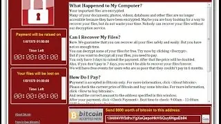 How to remove WannaCry RANSOMWARE(WanaCryptor 2.0) ?