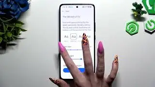 OPPO Reno13 FS 5G &ndash; How to Change Font Size