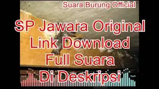 SP Jawara Original Terbaru - SP Paling Banyak Digunakan Juragan Walet ll Link Download di Deskripsi