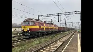 (HD) A day at/Pociągi w Inowroclaw railway station - 25/10/19