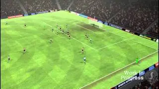 Football Manager 2012 match engine gameplay video