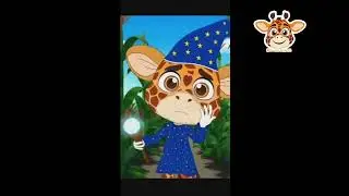 Giraffe's Harvest Festival: Corn Maze Adventure & Yummy Recipe! #shorts