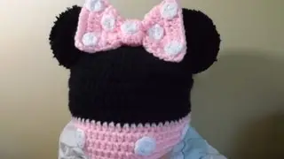 Crochet Minnie Mouse Hat