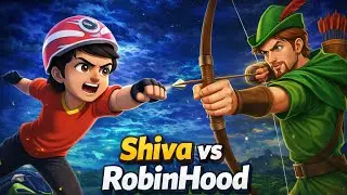Shiva vs. Robin Hood: The Ultimate Cartoon Showdown 🎯