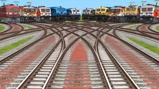 Indian local trains locomotive ground engine super speed metro station route change new train 