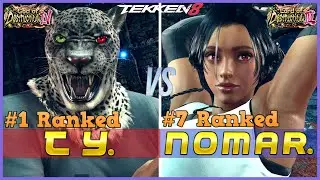 T8 ▰ TY (#1 Ranked Armor King) Vs NOMAR (#7 Ranked Miary Zo) ▰ Tekken 8 High Level Gameplay