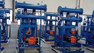 Drilling mud desander