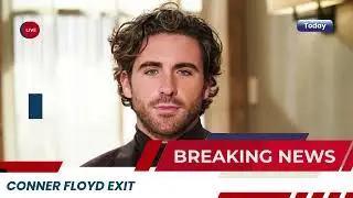 Conner Floyd Breaks Silence on His Shocking Exit from Y&R! | New Role Revealed