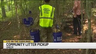 Litter pick-up effort assists Greer community