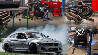 Lifting a 2JZ out of a BMW M4 with Eriksson Racing