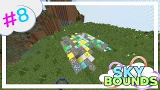 THE MINING WORLD?!? | Minecraft Skybounds #8 (Season 1)