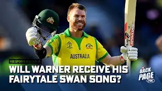 David Warner holding high hopes for dream SCG farewell | Back Page | Fox Sports Australia