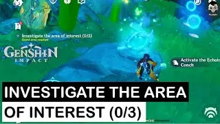 Investigate the area of interest (0/3) | The Lone Phantom Sail | Genshin Impact