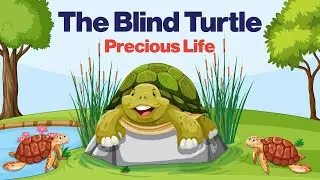 The Blind Turtle Precious Life || Kids Moral Story ||  English Stories For Kids || #story