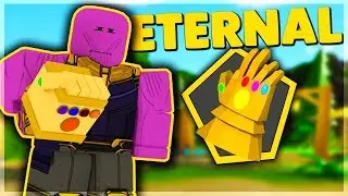 USING THE MYTHIC *ETERNAL* INFINITY GAUNTLET AS THANOS | Treasure Quest (ROBLOX)