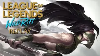 WILD RIFT REPLAY EU : TAD2 | GRAND MASTER | AKALI BARON LANE