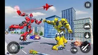 US Police Transform Robot War | Amazing Transform Robot Android GamePlay | By Game Crazy