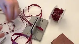 AW17 Deep Red Beads