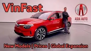 VinFast at CES 2022: New Electric Vehicles, Prices and Global Expansion Announced!