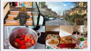 Silent Vlog living in Uk || Lamb karahi recipe||Cooking ||slow living