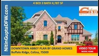 Buffalo Ridge Celina Grand Homes Downtown Abbey Plan Video Tour | Celina Model Home Tours